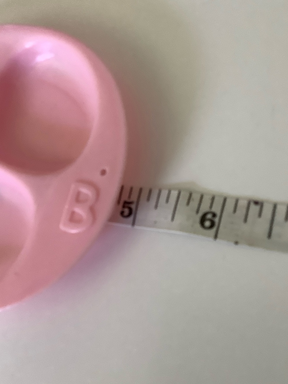 Pink Divided Doll Plate - Picture 3 of 4